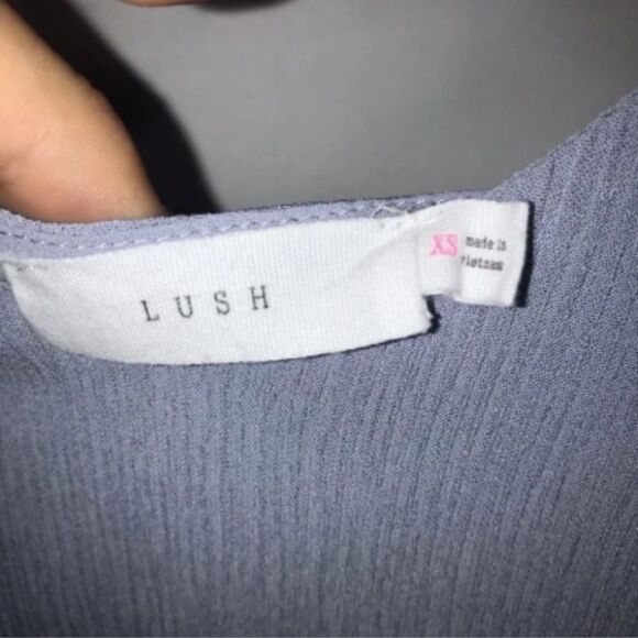 Women's Lush Cornflower Blue Sleeveless Dress - Picture 7 of 12